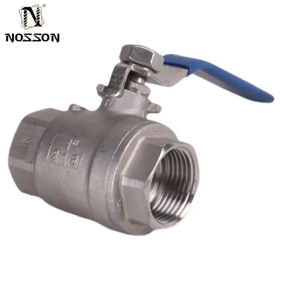 Customized PTFE Seal High Pressure Diaphragm Structure 1/4 Inch Stainless Steel 316 Ball Valve for Port Size ISO9001 Certified