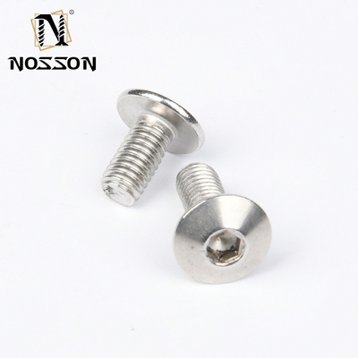 304 Stainless Steel Hexagonal Chamfer Corrosion Resistance Furniture Socket Screws and Bolts with ROUND Head DIN Standard