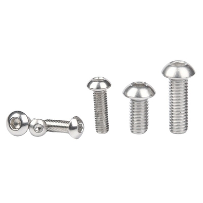 M2 M2.5 M3 M4 M5 M6M8 M10 M12 M14 M16 M18 M20 M24 M27 M30 Plain Finish Flat Head Hexagonal Furniture Socket Screws And Bolts