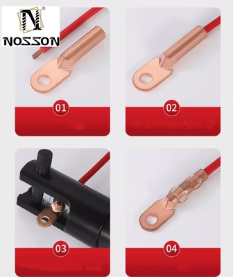 Coated Tin ISO9001 Certified Brass Copper Battery Cable Lug Crimp Terminal for Industrial Applications