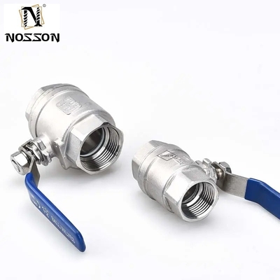 Stainless Steel 304 316 Ball Valve CF8M CF8 NPT BSPT Thread 1pc for Diaphragm Structure and Industrial Black