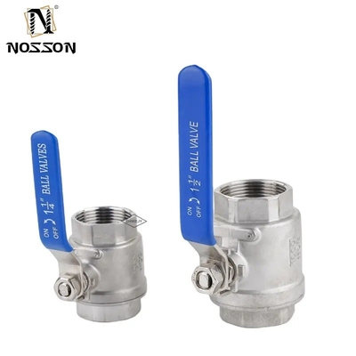 Stainless Steel 304 316 Ball Valve CF8M CF8 NPT BSPT Thread 1pc for Diaphragm Structure and Industrial Black