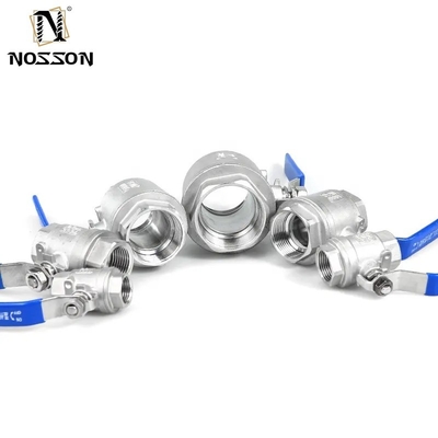 Stainless Steel 304 316 Ball Valve CF8M CF8 NPT BSPT Thread 1pc for Diaphragm Structure and Industrial Black