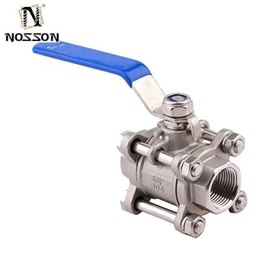 2pc 2 way Internal Thread Ball Valve made of 304 316 Stainless Steel for Industrial Applications and Hydraulic Structure