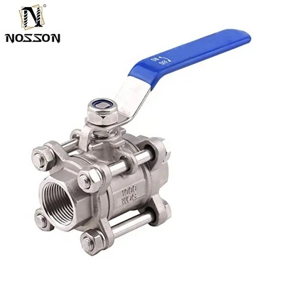 2pc 2 way Internal Thread Ball Valve made of 304 316 Stainless Steel for Industrial Applications and Hydraulic Structure