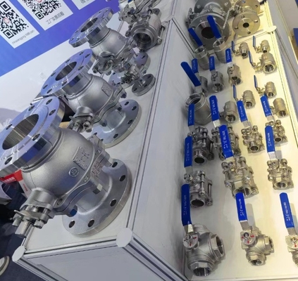 Normal Temperature SS316/304 2 Pcs Stainless Steel Ball Valve for Hydraulic Media 1000psi BSP NPT Threaded