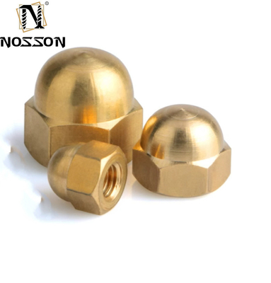 ISO Standard Carbon Steel Brass Acorn Nuts M3 M4 M5 M6 M8 M10 M12-M20 Metric Cap Nuts for Imperial Measurement System