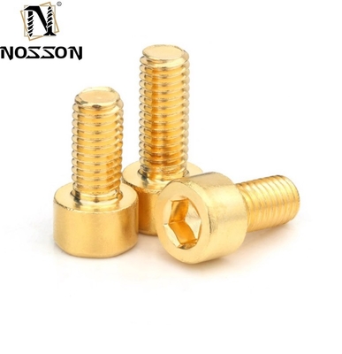 Metric Brass Cylinder Head Bolts for Construction DIN Standard M2 M2.5 M3 M4 M5 M6M8 M10 M12 M14 M16 M18 M20 M24 M27 M30