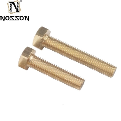 INCH Measurement System Brass/cooper Hex Bolt m3 m4 m5 m6 m8 m10 m12 m14 m16 m20 with ANSI Standard