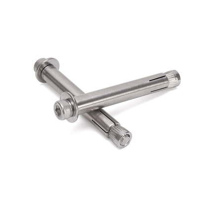 3/8 ISO Standard Brown 304 Stainless Steel Hex Inner Expansion Screw Built-in Bolt Explosion M6M8M10M12 with Customized Sizes