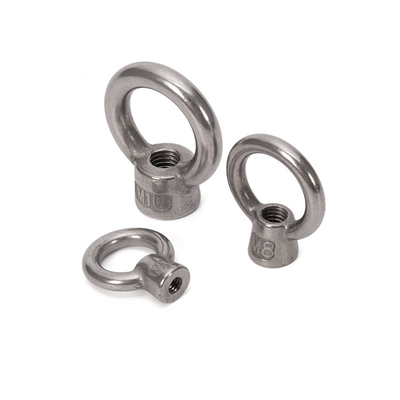 Stainless Steel 304/316 JIS 1169 Eye Nut A4-80 Passivation For Heavy Duty Lifting