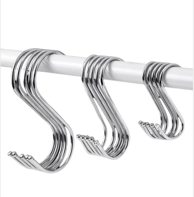 Metric Blue Anodized S Shaped Metal Hooks for Kitchen Cabinet Display m1.6 m2 m2.5 m3 m4 m5 m6 m8 m10 m12 m14 m16 m20