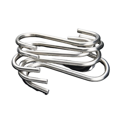 Metric Blue Anodized S Shaped Metal Hooks for Kitchen Cabinet Display m1.6 m2 m2.5 m3 m4 m5 m6 m8 m10 m12 m14 m16 m20