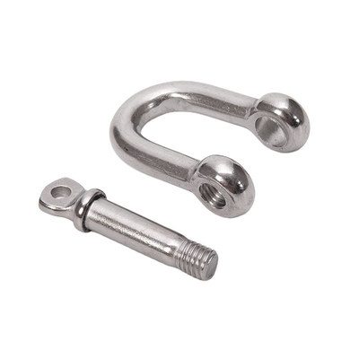 Metric Measurement System 316 Stainless Steel Heavy Duty Anchor Shackle for D Shackle Applications Corrosion Resistant