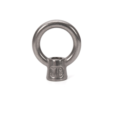 DIN Standard Healthcare Stainless Steel Marine Cable Rope Ring with M10 Lifting Eye Nut Screw Bolt