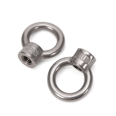 DIN Standard Healthcare Stainless Steel Marine Cable Rope Ring with M10 Lifting Eye Nut Screw Bolt