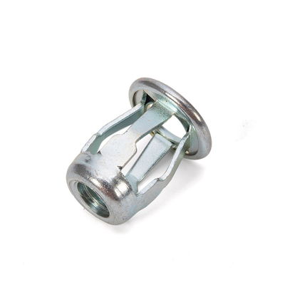 Galvanized Metric Measurement System Steel Flange Head Nut Blind Threaded Inserts Nutserts Molly Jack Rivet Nut for Hollow Wall Sleeve