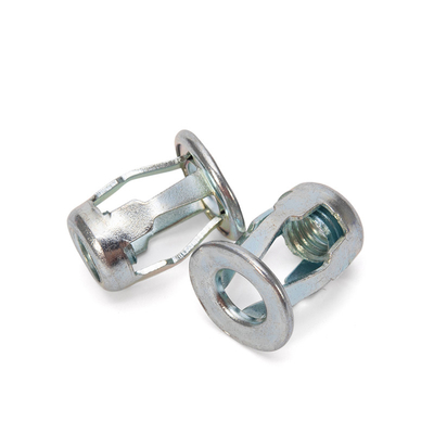 Galvanized Metric Measurement System Steel Flange Head Nut Blind Threaded Inserts Nutserts Molly Jack Rivet Nut for Hollow Wall Sleeve