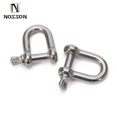 Precision Casting Technology Customization Electric Galvanized D Shackle Hardware with DEE SHACKLES in 8mm