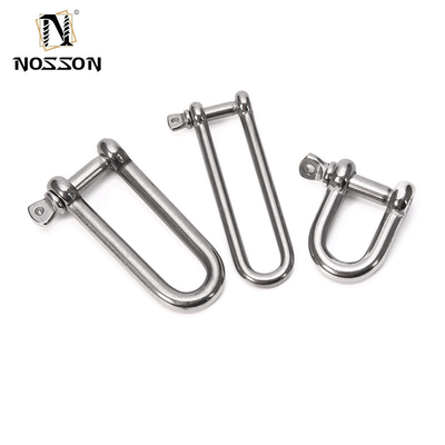 Precision Casting Technology Customization Electric Galvanized D Shackle Hardware with DEE SHACKLES in 8mm