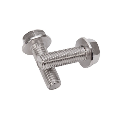 Sliver Carriage Bolts Stainless Steel Hex Flange Bolt Grade A2-70/A4-80/304/316 Finish ZINC for Market