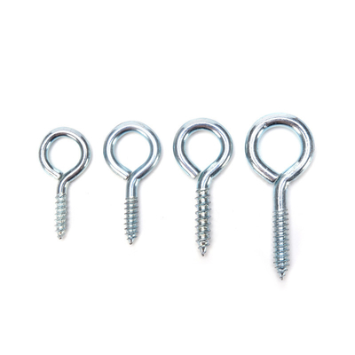 Competitive L Hook Eye Ring Self Tapping Wood Lag Sheep Eye Screw for M3 M4 M5 M6 M8 M10 M12 M14 M16 M20 Sizes Material