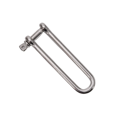 Precision Casting Technology Stainless Steel Lifting Safety Captive Pin Long Dee Shackle for Automotive Industry Demands