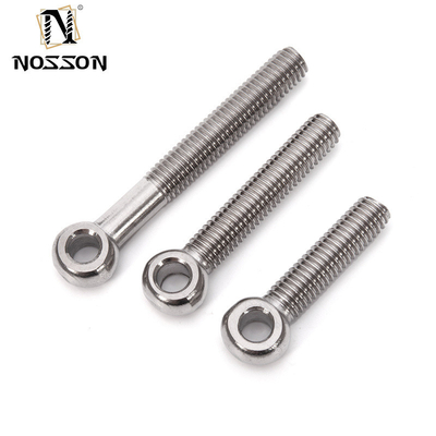 Highly Durable INCH Measurement System A2 A4 Stainless Steel DIN580 Eye Bolt with ISO Certification and Corrosion Resistant Material
