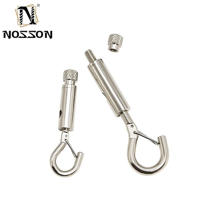 Metric Measurement System Zinc Finish Ceiling Hang Buckle with J-Iron Nickel-Plated Steel Wire and Thread Security Hook
