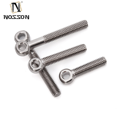 Stainless Steel DIN Standard Swing Fish Round Eye Bolt and Wing Nut for Lifting Applications M2 M3 M4 M5 M10 M12 M24