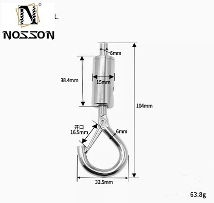 Food Beverage Grade DIN Certified Wire Rope Clamp for Marine Applications 4.6mm 7.9mm 10mm 12mm