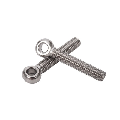 JIS Standard Head Style Stainless Steel Round Fish Eye Swing Bolts with Slipknot and Lifting