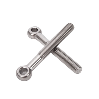 JIS Standard Stainless Steel Eye Bolt With Fine Thread ZINC PLATED Finish INCH Measurement OEM Custom
