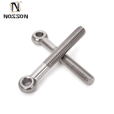Metric Measurement System DIN Standard Galvanized Round Head Eye Bolt with Custom Fastener Screws and SS304 Material
