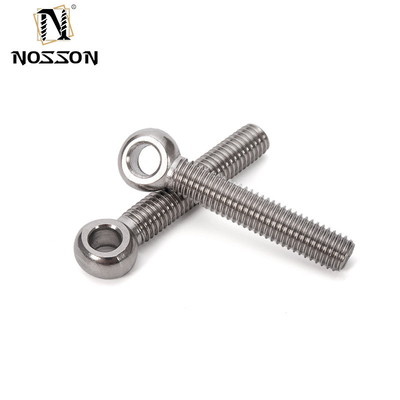 Metric Measurement System DIN Standard Galvanized Round Head Eye Bolt with Custom Fastener Screws and SS304 Material