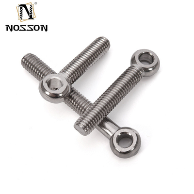 Metric Measurement System 304 Stainless Steel High Precision Welded Long Shank Forged Closed Eye Bolts for Construction