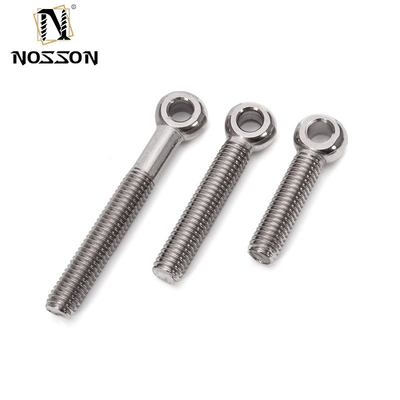 Steel Wood Tapping Bolt Eye Screw with Welded Ring Hook in 304 Stainless Steel Material and Metric Measurement System