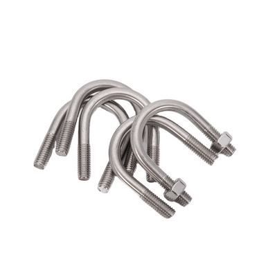 M10 U Bolts in Stainless Steel 304 for ISO Standard Applications M6-M16 Sizes DIN Compliant