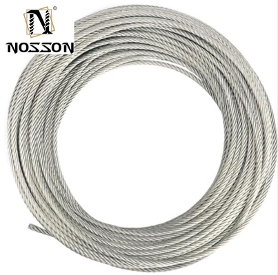 Customized Color Stainless Steel Rigging Railing Rope Wire Cable for Plant Climbing Clothesline and Fence Shade Sail