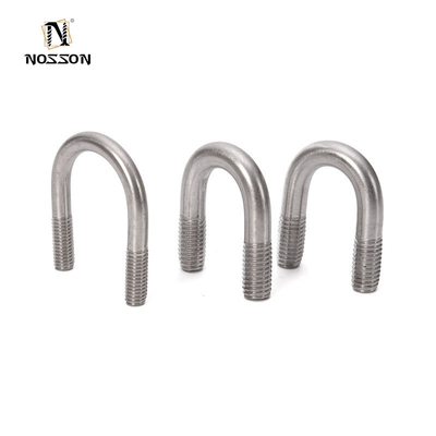 ZINC Finish Custom Size Galvanized U Bolts Steel m3 m4 m5 m6 m8 m10 m12m16 m20 for Construction Projects