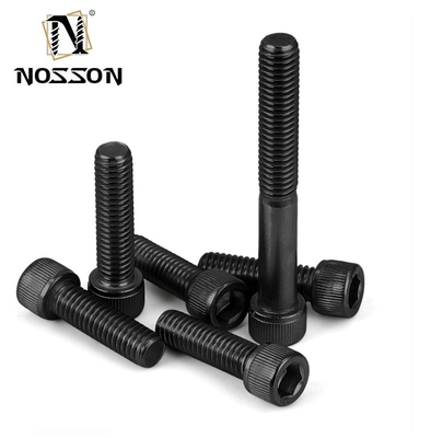 DIN Standard Black Oxide Hexagon Socket Screw M10 M12 100mm Hex Socket Head Cap Screws Allen Head Screw for Industrial