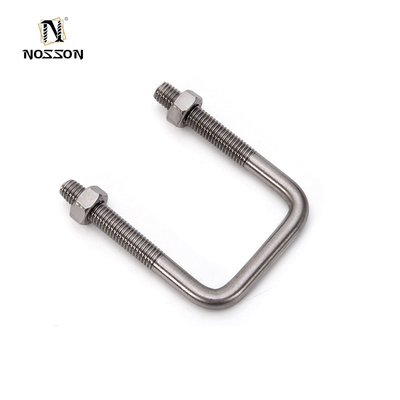 Auto Part Trailer U-Bolt Nut Pipe Clamp in High Strength Stainless Steel DIN Standard M3 M4 M5 M6 M8 M10 M12 M16 M20