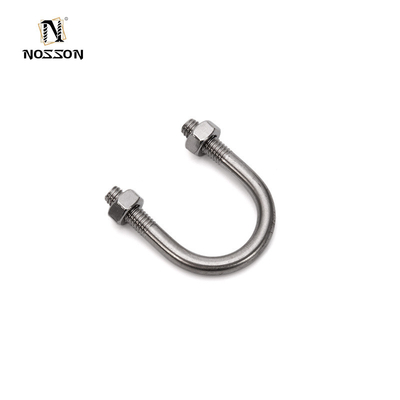 Auto Part Trailer U-Bolt Nut Pipe Clamp in High Strength Stainless Steel DIN Standard M3 M4 M5 M6 M8 M10 M12 M16 M20