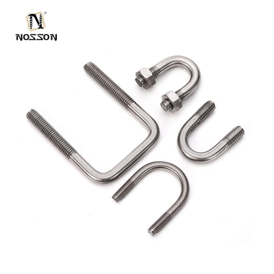 Auto Part Trailer U-Bolt Nut Pipe Clamp in High Strength Stainless Steel DIN Standard M3 M4 M5 M6 M8 M10 M12 M16 M20
