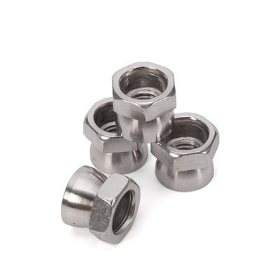 Metric Measurement System Twist Hexagonal Anti Theft Nuts In 304 316 Stainless Steel For DIN Standard