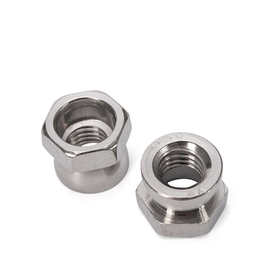 Metric Measurement System Twist Hexagonal Anti Theft Nuts In 304 316 Stainless Steel For DIN Standard