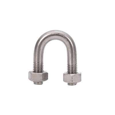High Strength Stainless Steel M8 Square U Bolt ANSI/ASME Standard for Marine Applications