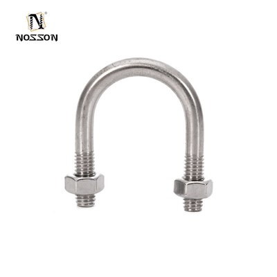 ANSI/ASME Standard M3-M20 Stainless Steel U-Bolt for Construction and Installation Zinc Plated Cross Pipe Stuck