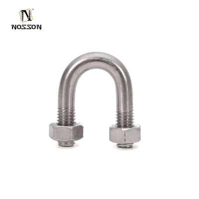 ANSI/ASME Standard M3-M20 Stainless Steel U-Bolt for Construction and Installation Zinc Plated Cross Pipe Stuck