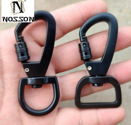 3/8 Inch Quick Link Carabiners Highly Polished Stainless Steel Oval Locking Carabiners Heavy Duty Chain Link Connector